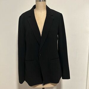 NWT BANANA REPUBLIC Long and Lean Blazer  Black Jacket Blazer Size 8